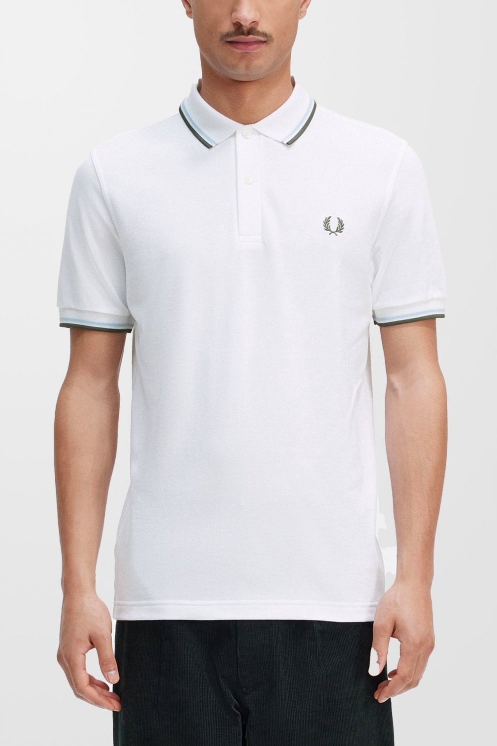FRED PERRY Kaos Polo M3600 Shirt Cowo Pria Kerah M3600/T42