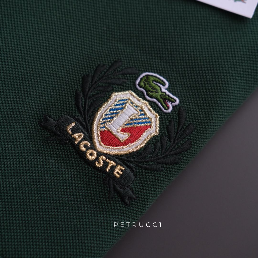 LACOSTE Embroidered Badge Pique T Shirt TH0025