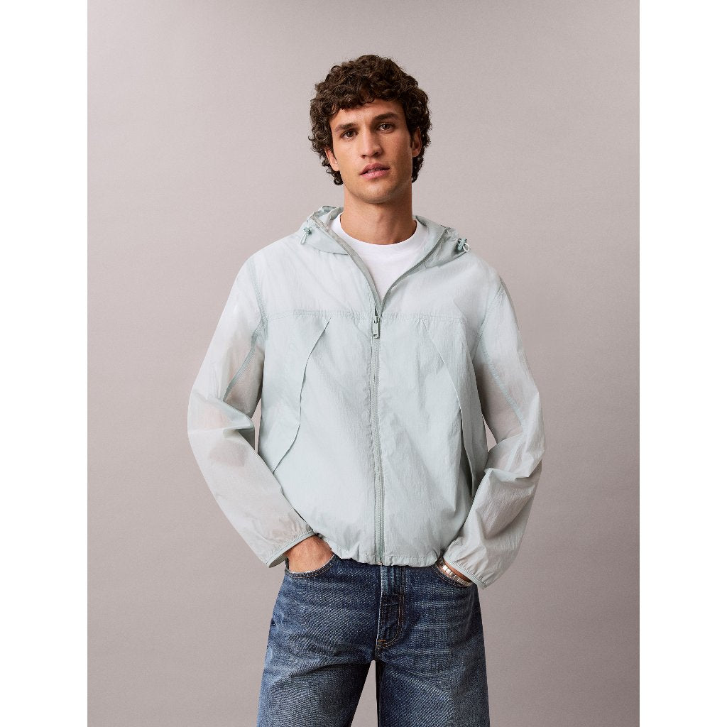 Calvin Klein Lightweight Hooded Jacket Unisex 4RF515G