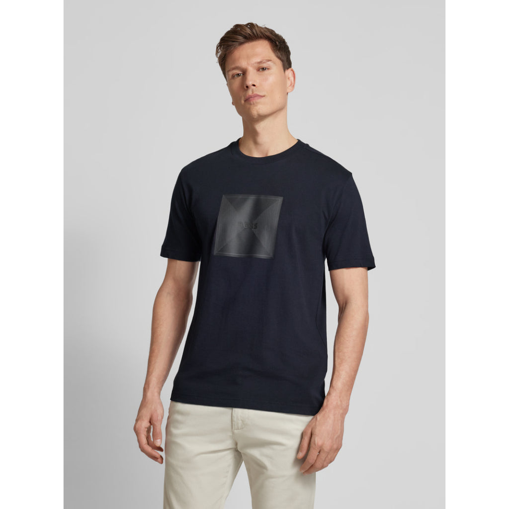 BOSS TEE LOGO RIB 99 50538096