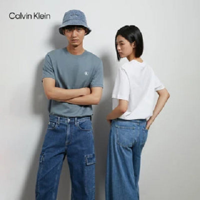 CALVIN KLEIN Back Big Monogram T shirt  J325574