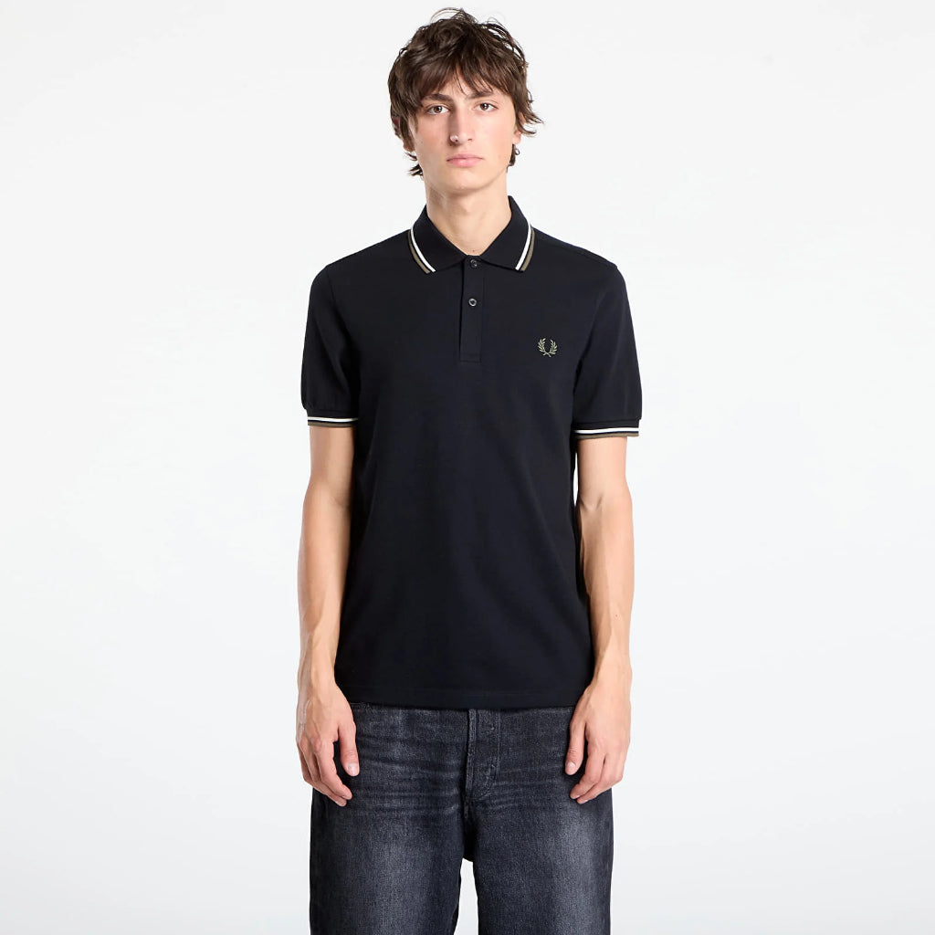 FRED PERRY Original Polo Shirt Cowo Original Kaos Pria Lengan Pendek M3600/W54