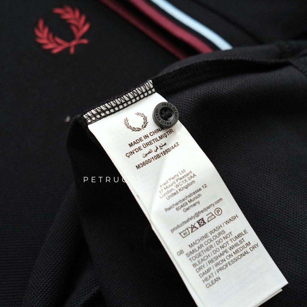 FRED PERRY The Twin Tipped Polo Shirt M3600/10B