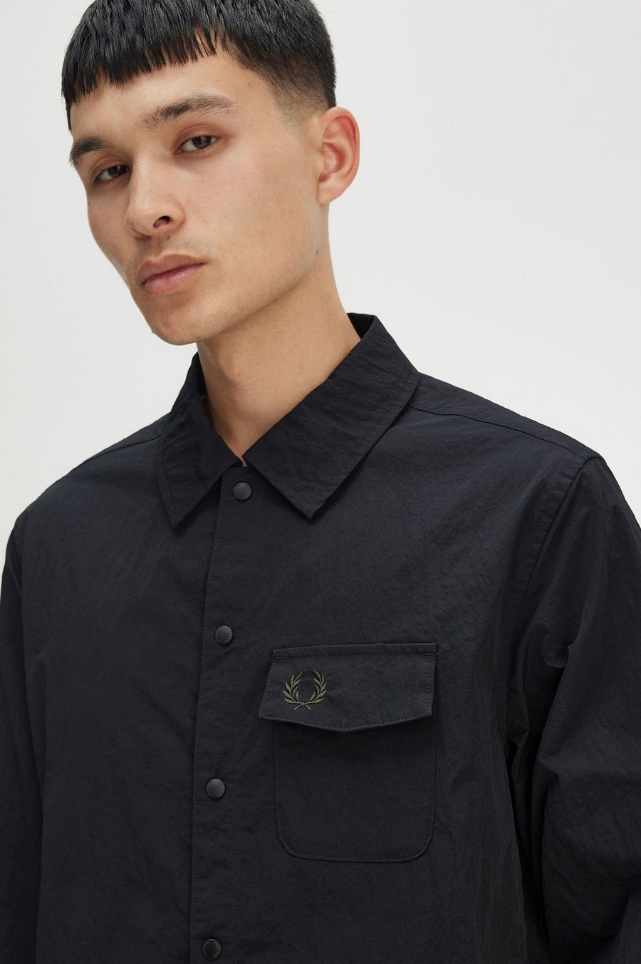 Fred Perry Taslan Snap Detail Shell Jacket J9050/102