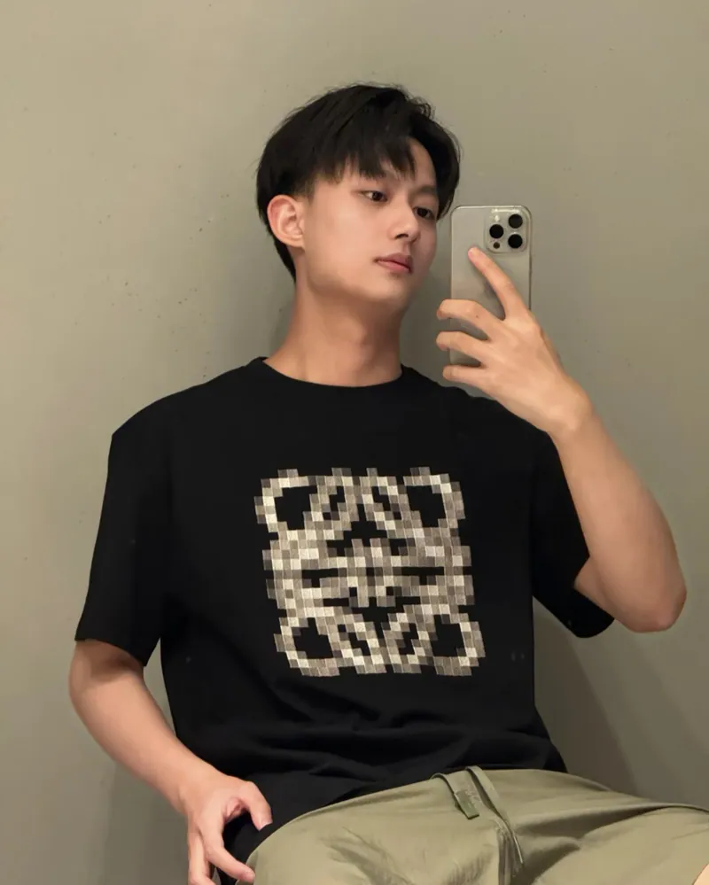 LOEWE Tee t SHIRT Man Cowo Pria Kaos H526Y22XAD