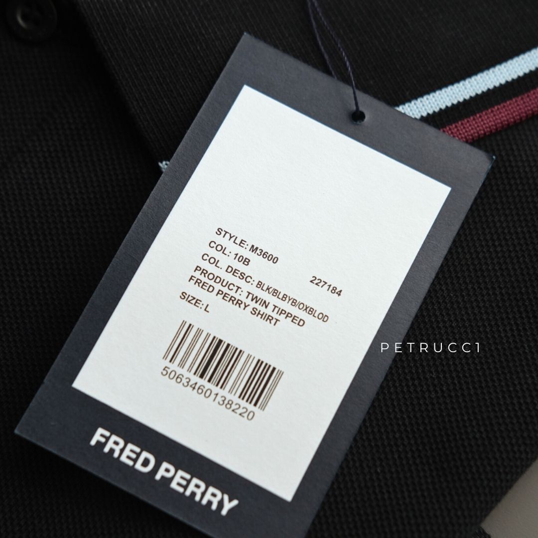 FRED PERRY The Twin Tipped Polo Shirt M3600/10B