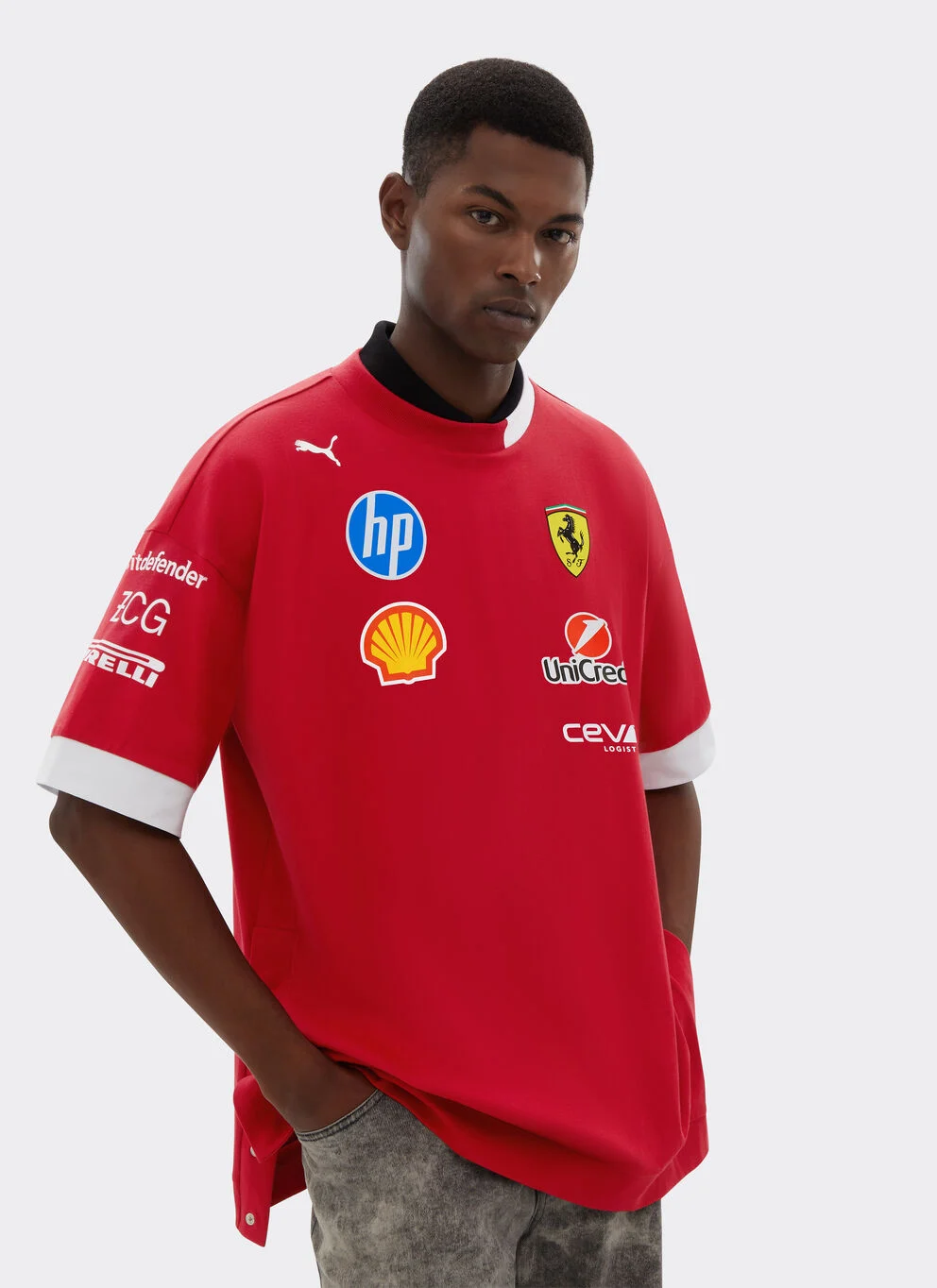 F1 SCUDERIA FERRARI 2025 Scuderia Ferrari 2025 Drivers Tee Men T Shirt