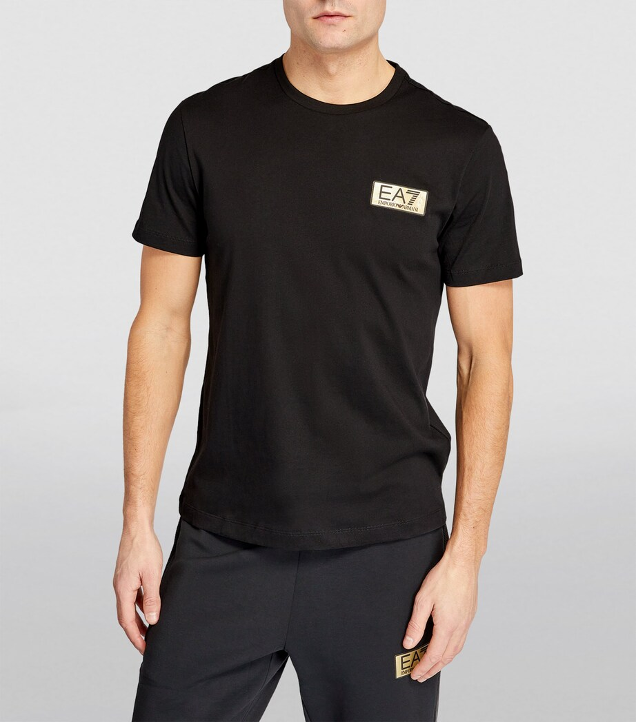 Emporio Armani EA7 T Shirt logo Tee man men kaos 3DPT07