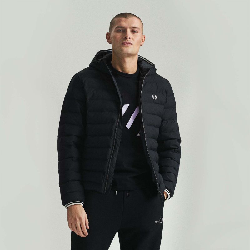 Fred Perry Hooded Insulated Jacket Puffer J4565/102