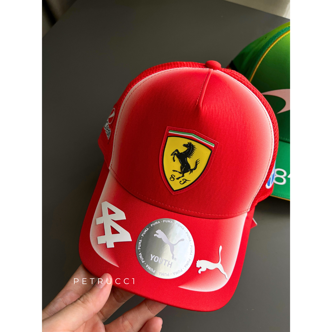 FERRARI F1 Hamilton Replica 2026 Puma Trucker Cap for Scuderia Ferrari