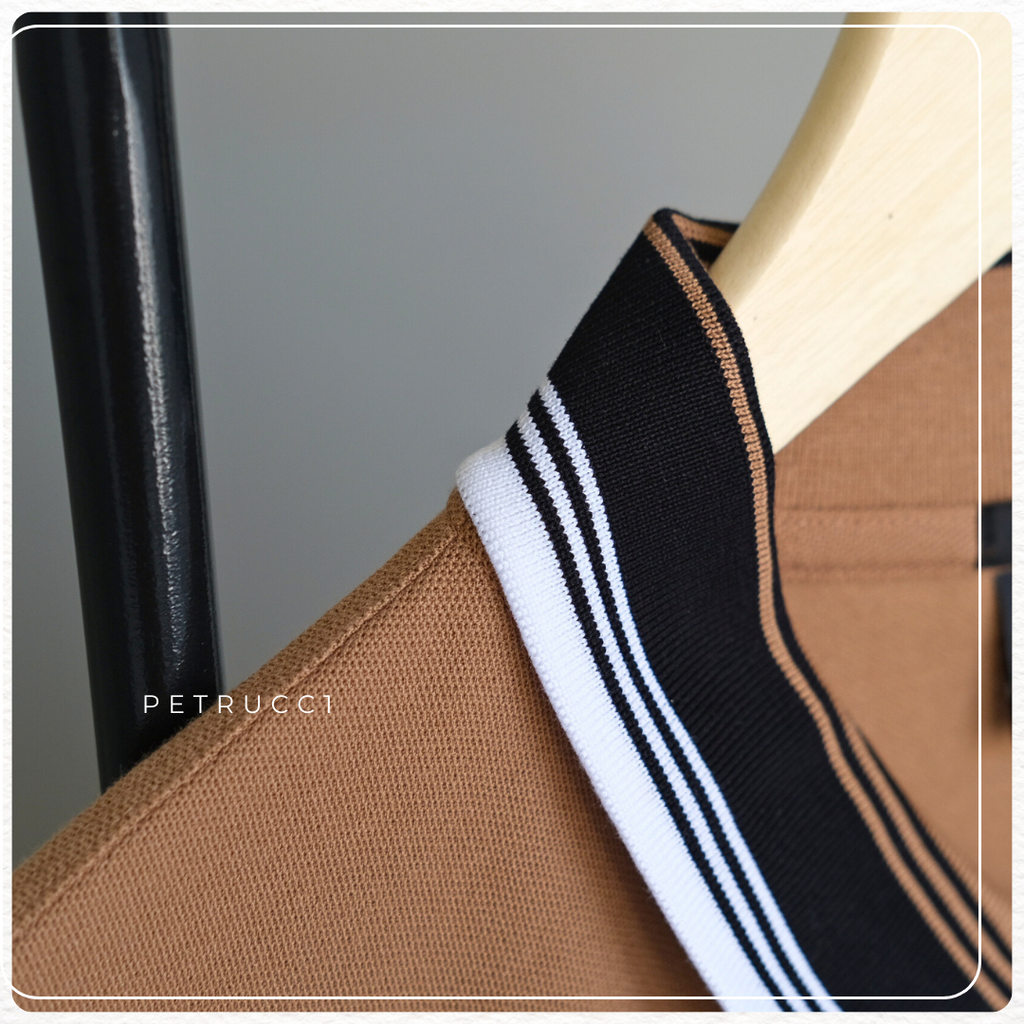 BOSS POLO SHIRT WITH STRIPED COLLAR  PHILLIPSON 118 50495709