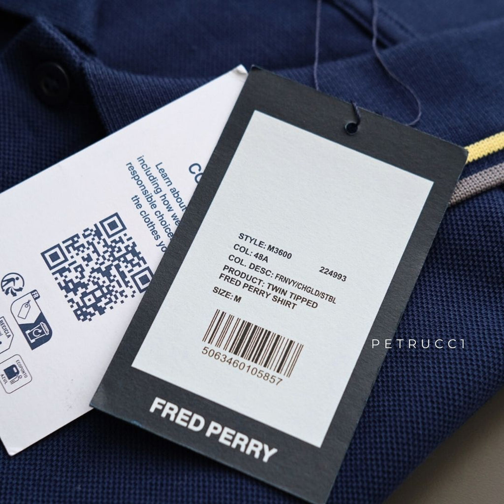 Fred Perry The Twin Tipped Polo Shirt M3600/48A