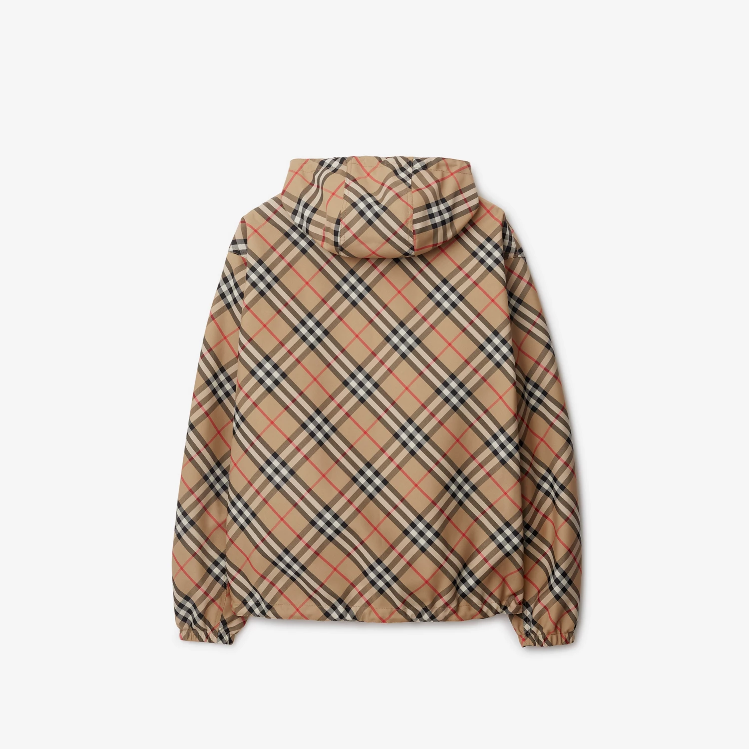 BURBERRY Reversible Check Hooded Jacket 81041021