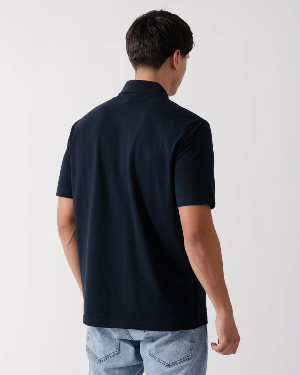 Armani Exchange Polo Shirt Kaos Kerah Pria 6DZFJA