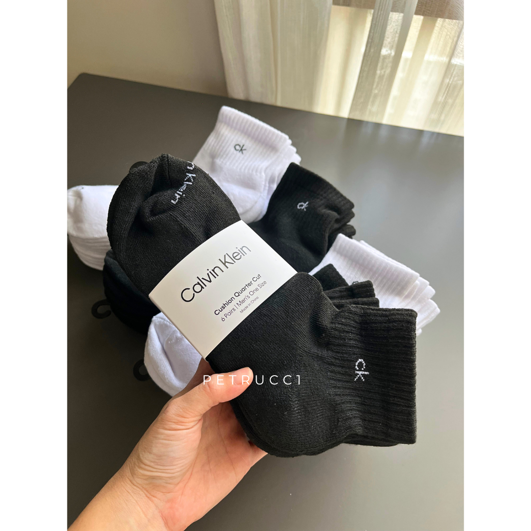 CALVIN KLEIN socks kaos kaki cowo pria CKM213QT03001
