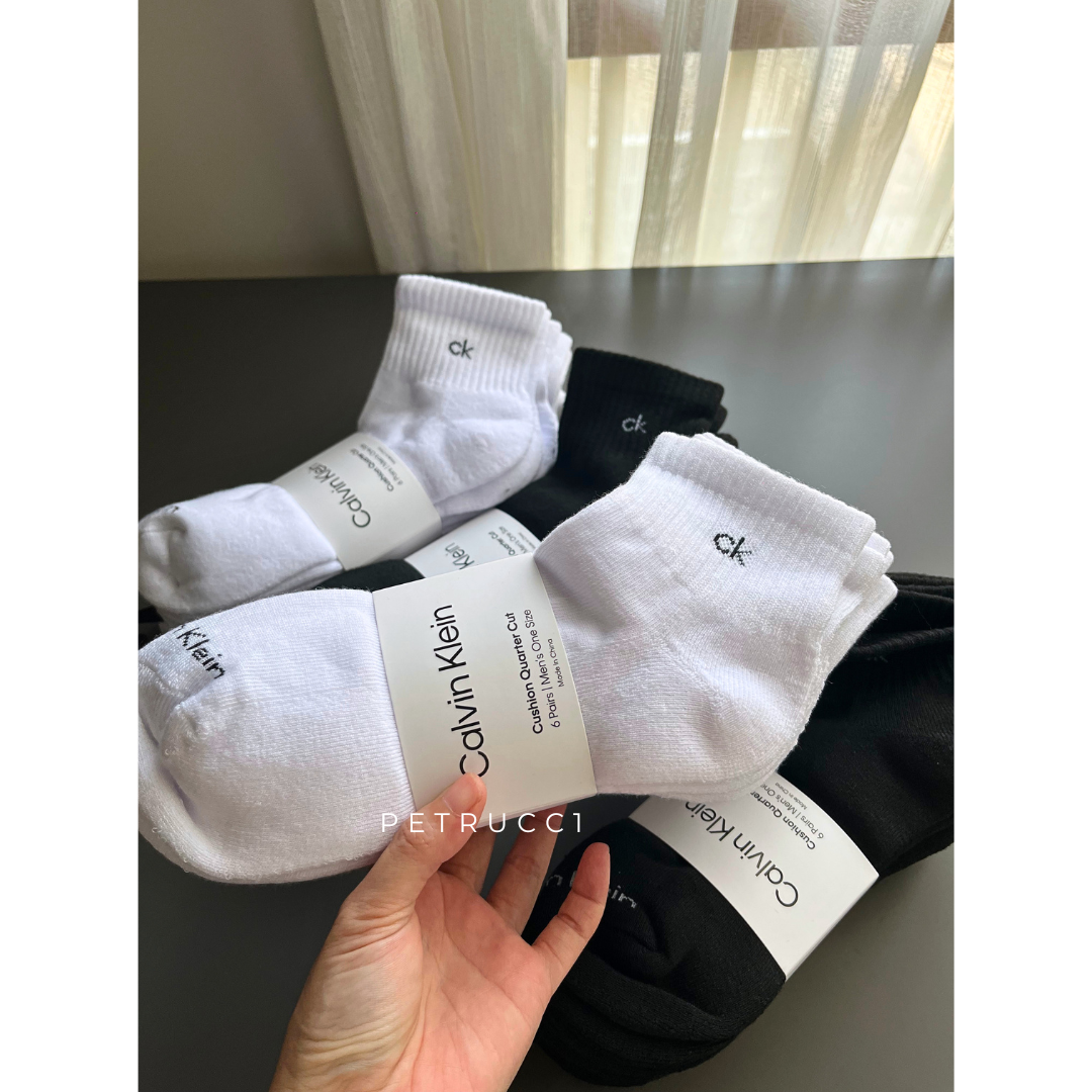 CALVIN KLEIN socks kaos kaki cowo pria CKM213QT03001