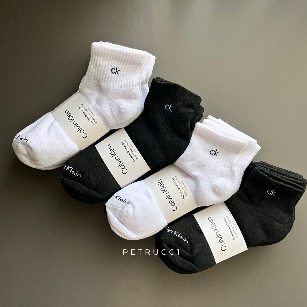 CALVIN KLEIN socks kaos kaki cowo pria CKM213QT03001
