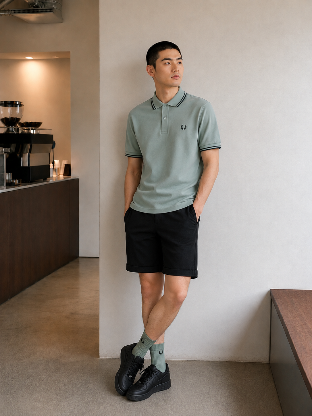 FRED PERRY Polo Shirt Original Pria Man M3600/71C