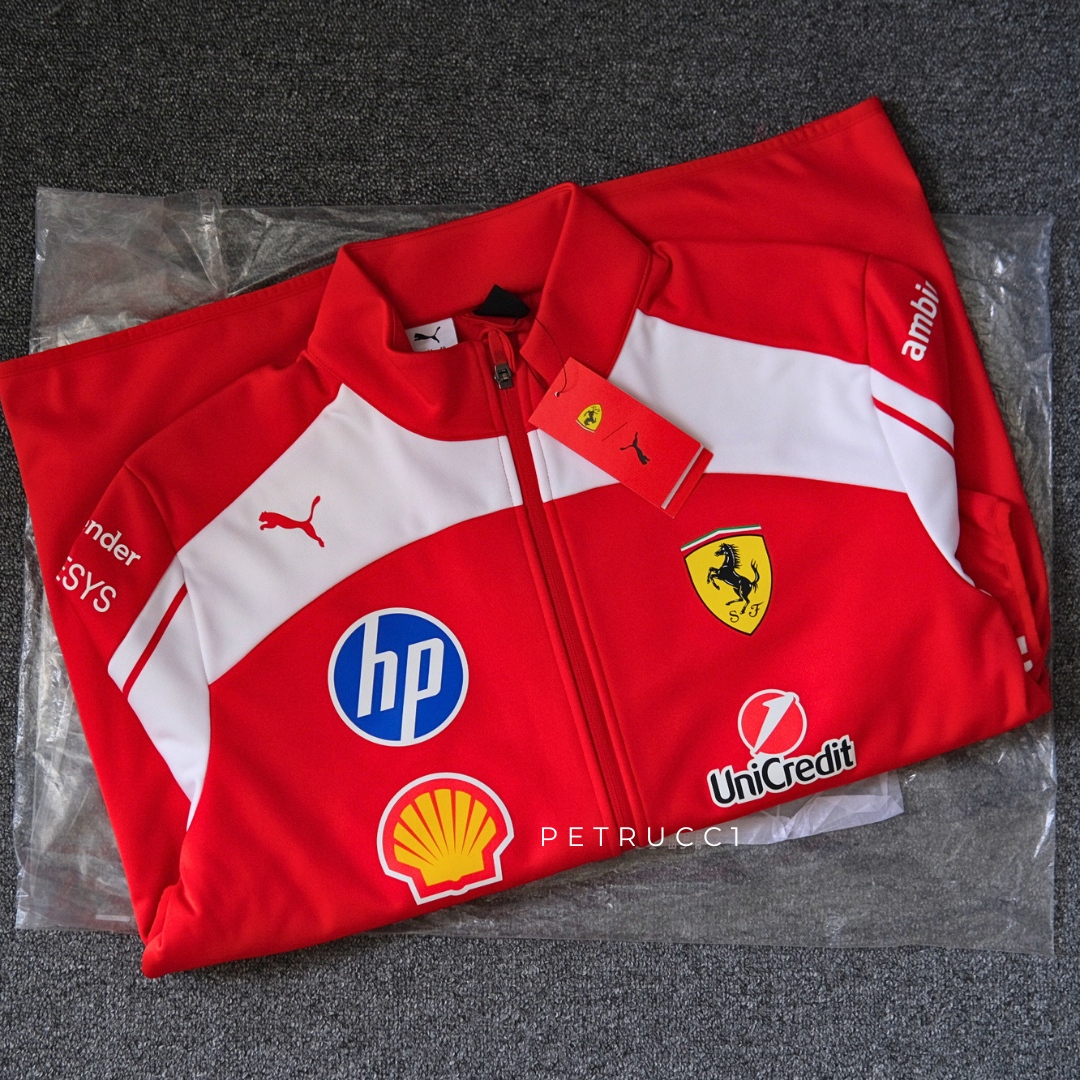 F1 FERRARI 2026 Scuderia Ferrari HP Replica Drivers Softshell Jacket Men