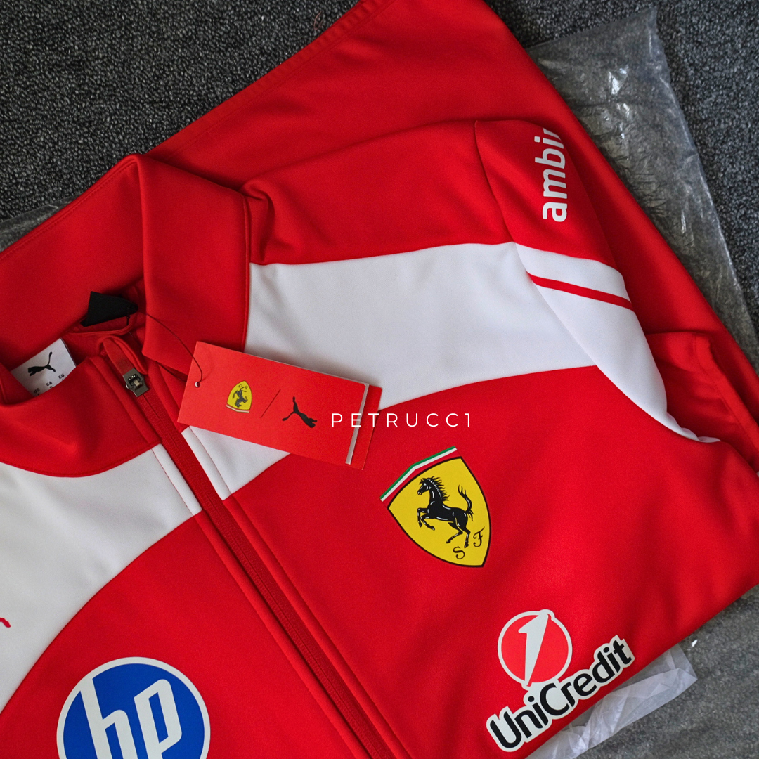 F1 FERRARI 2026 Scuderia Ferrari HP Replica Drivers Softshell Jacket Men