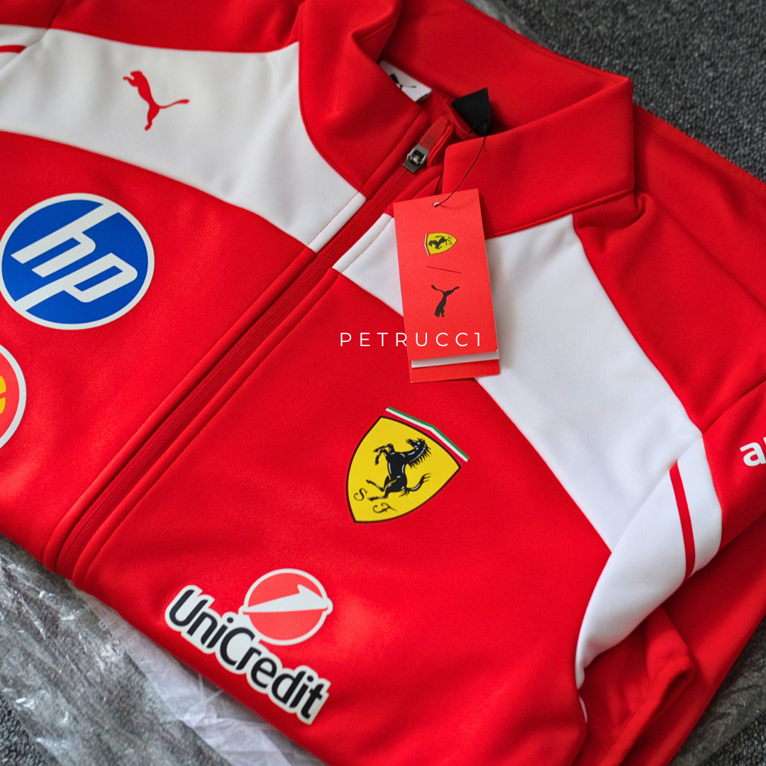 F1 FERRARI 2026 Scuderia Ferrari HP Replica Drivers Softshell Jacket Men