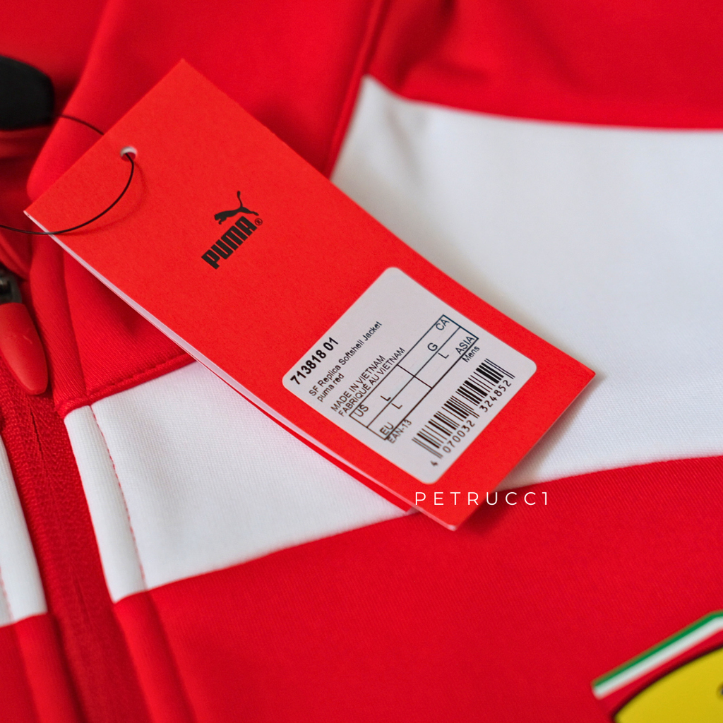 F1 FERRARI 2026 Scuderia Ferrari HP Replica Drivers Softshell Jacket Men