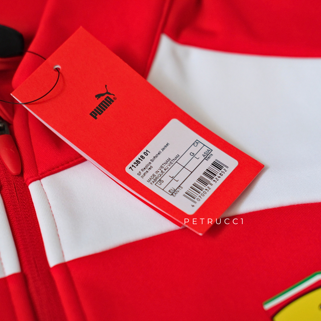 F1 FERRARI 2026 Scuderia Ferrari HP Replica Drivers Softshell Jacket Men