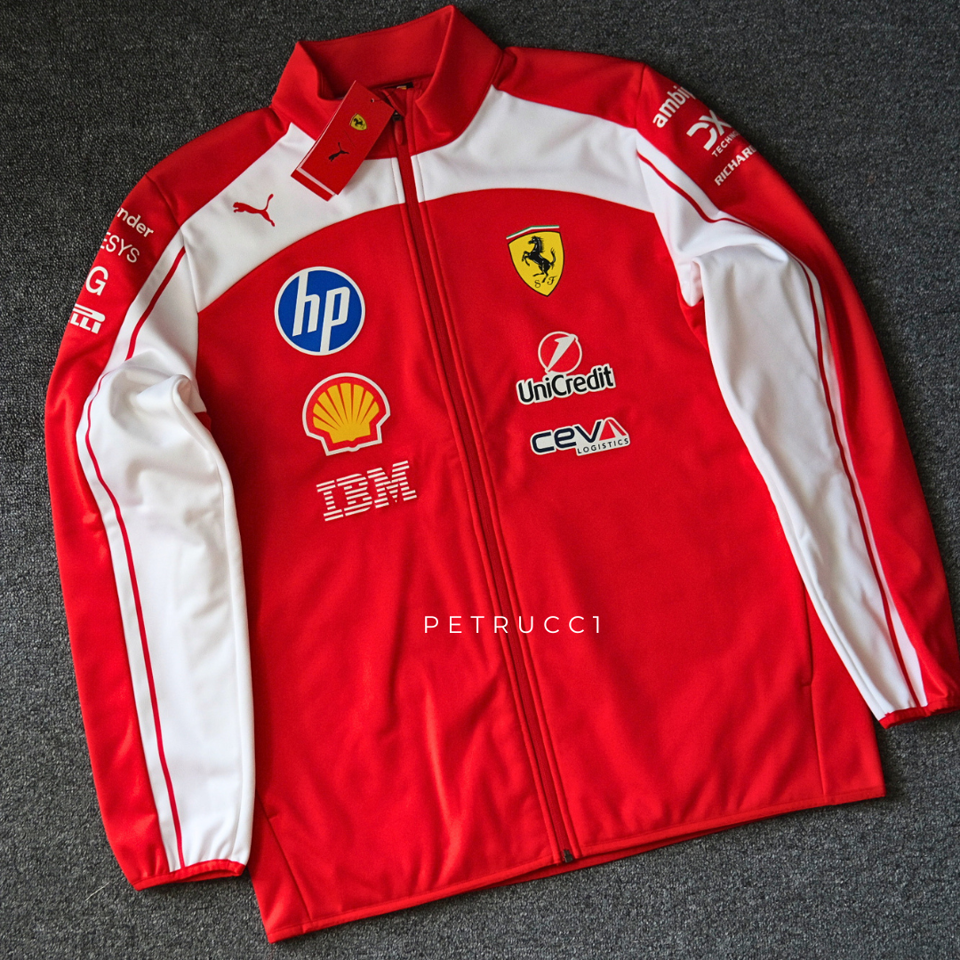 F1 FERRARI 2026 Scuderia Ferrari HP Replica Drivers Softshell Jacket Men