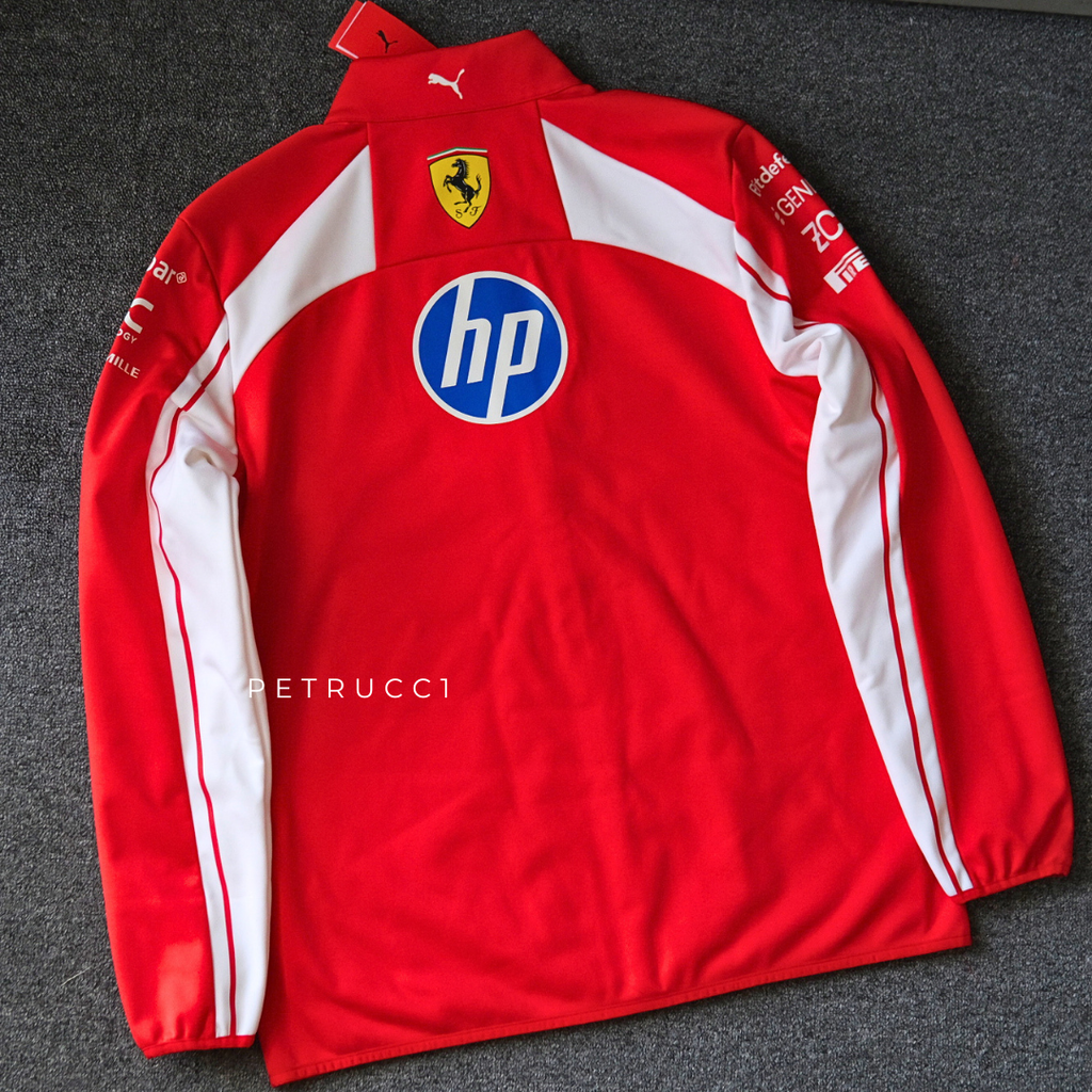 F1 FERRARI 2026 Scuderia Ferrari HP Replica Drivers Softshell Jacket Men