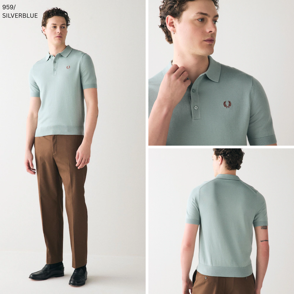 FRED PERRY kaos POLO SHIRT KNIT COWO K9725