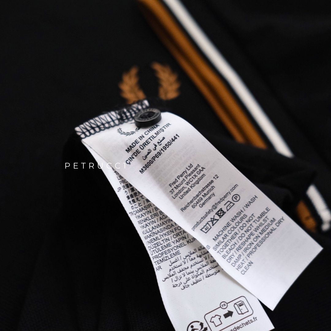 Fred Perry The Twin Tipped Polo Shirt M3600/P69