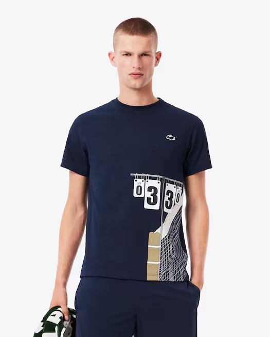 LACOSTE T Shirt Tee Kaos Pria Cowo TH4758