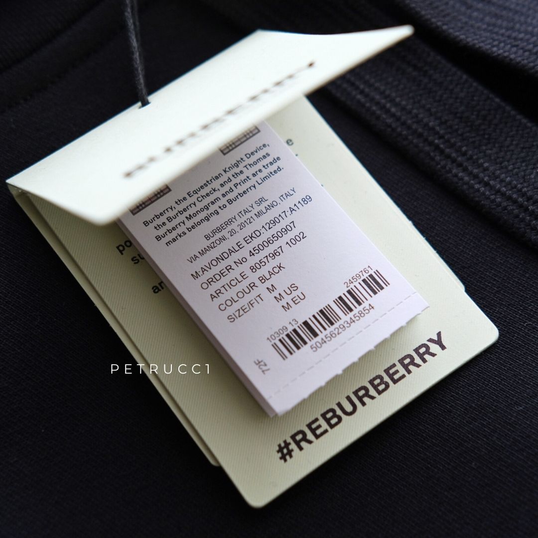 BURBERRY Avondale EKD Print Cotton Blend Hoodie 8057967
