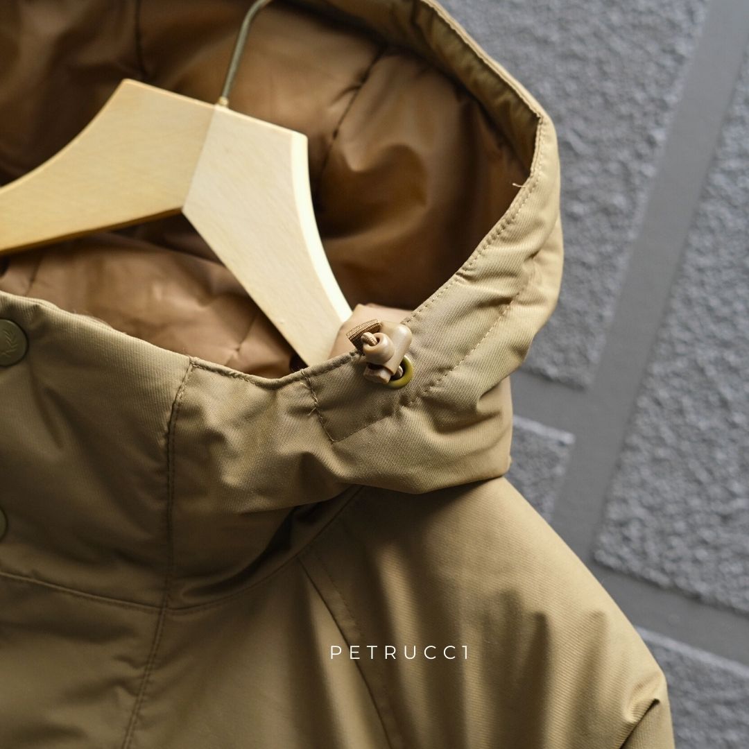 Fred Perry Padded Zip Through Parka Jacket J6516/P96