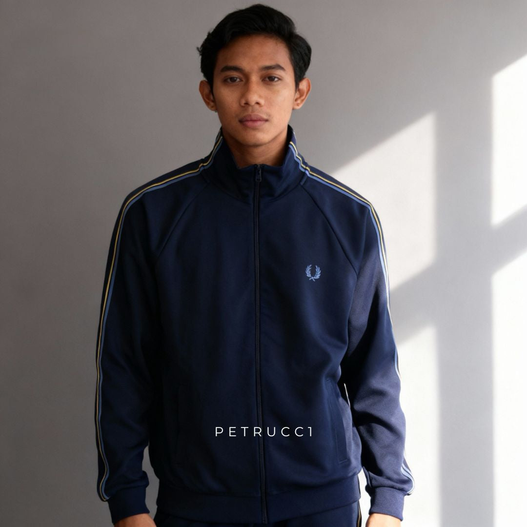Fred Perry Tramline Tape Track Jacket J2309/X86