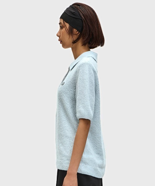 Fred Perry Textured Knitted Shirt Women K1113/R30