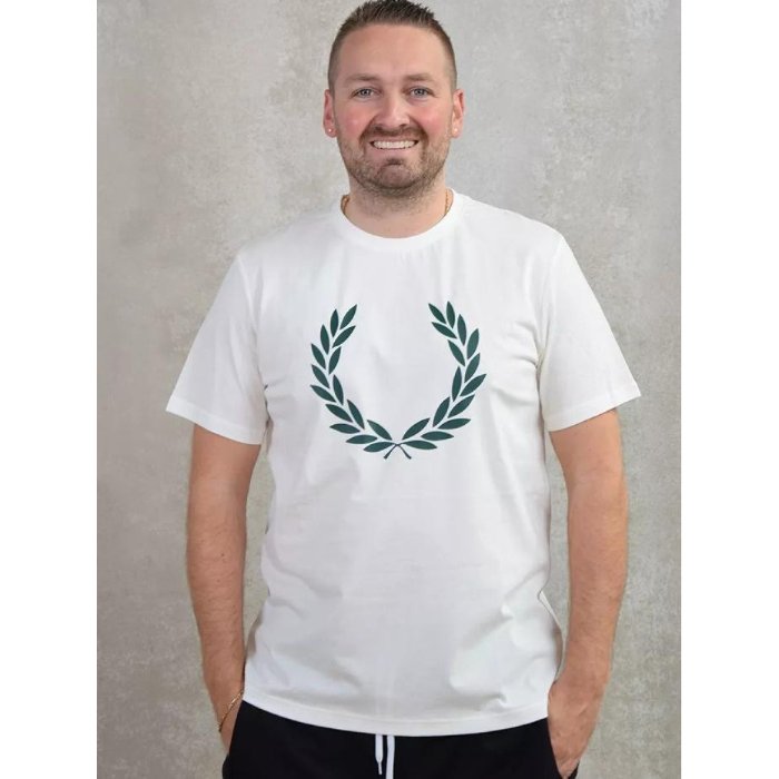 Fred Perry Print Graphic Tee T shirt M4725/303