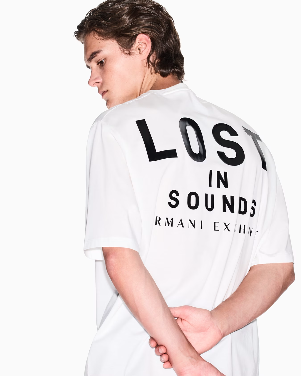 ARMANI EXCHANGE Basic loose fit t-shirt  XM000576