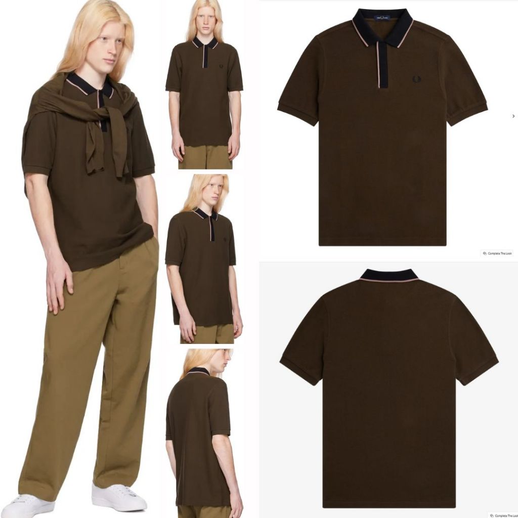 Fred Perry Concealed Placket Polo Shirt M6660/Q21