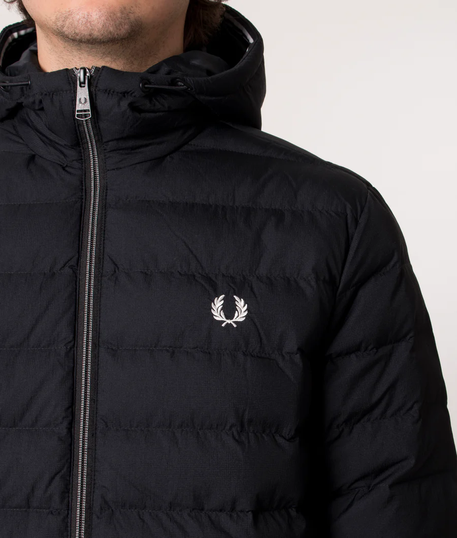 Fred Perry Hooded Insulated Jacket Puffer J4565/102