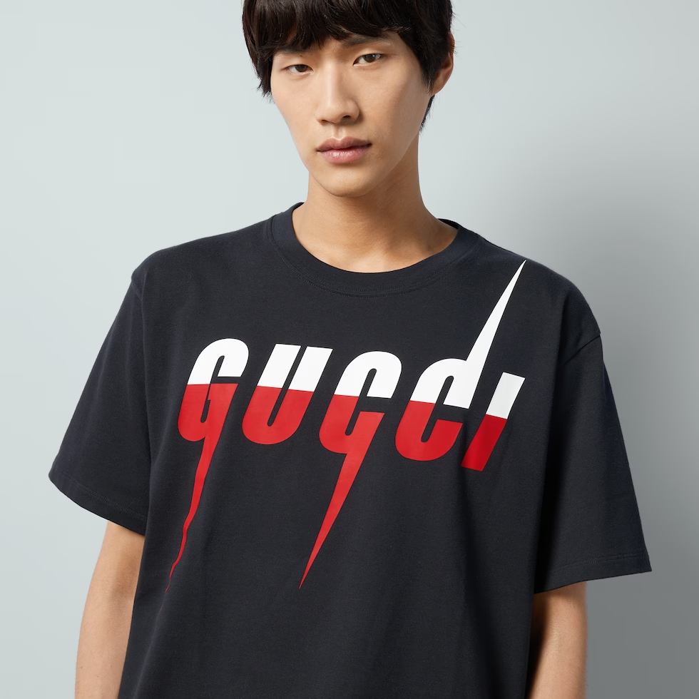 GUCCI Blade Print T Shirt  565806 XJAZY 1141