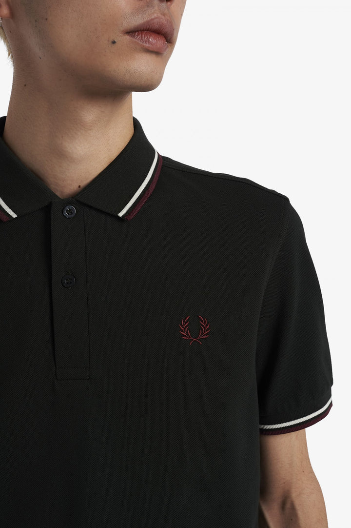 FRED PERRY Kaos Polo M3600 Shirt Cowo Pria Kerah M3600/Q20