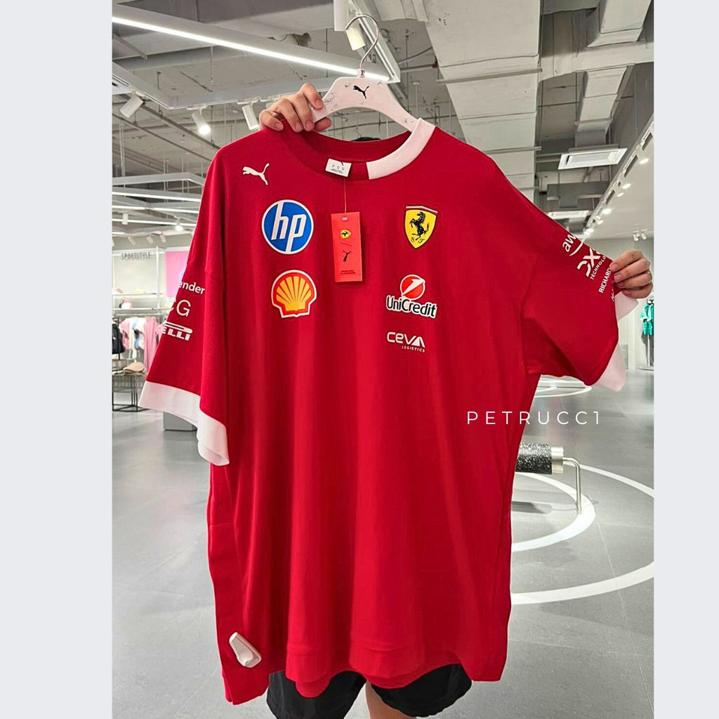 F1 SCUDERIA FERRARI 2025 Scuderia Ferrari 2025 Drivers Tee Men T Shirt