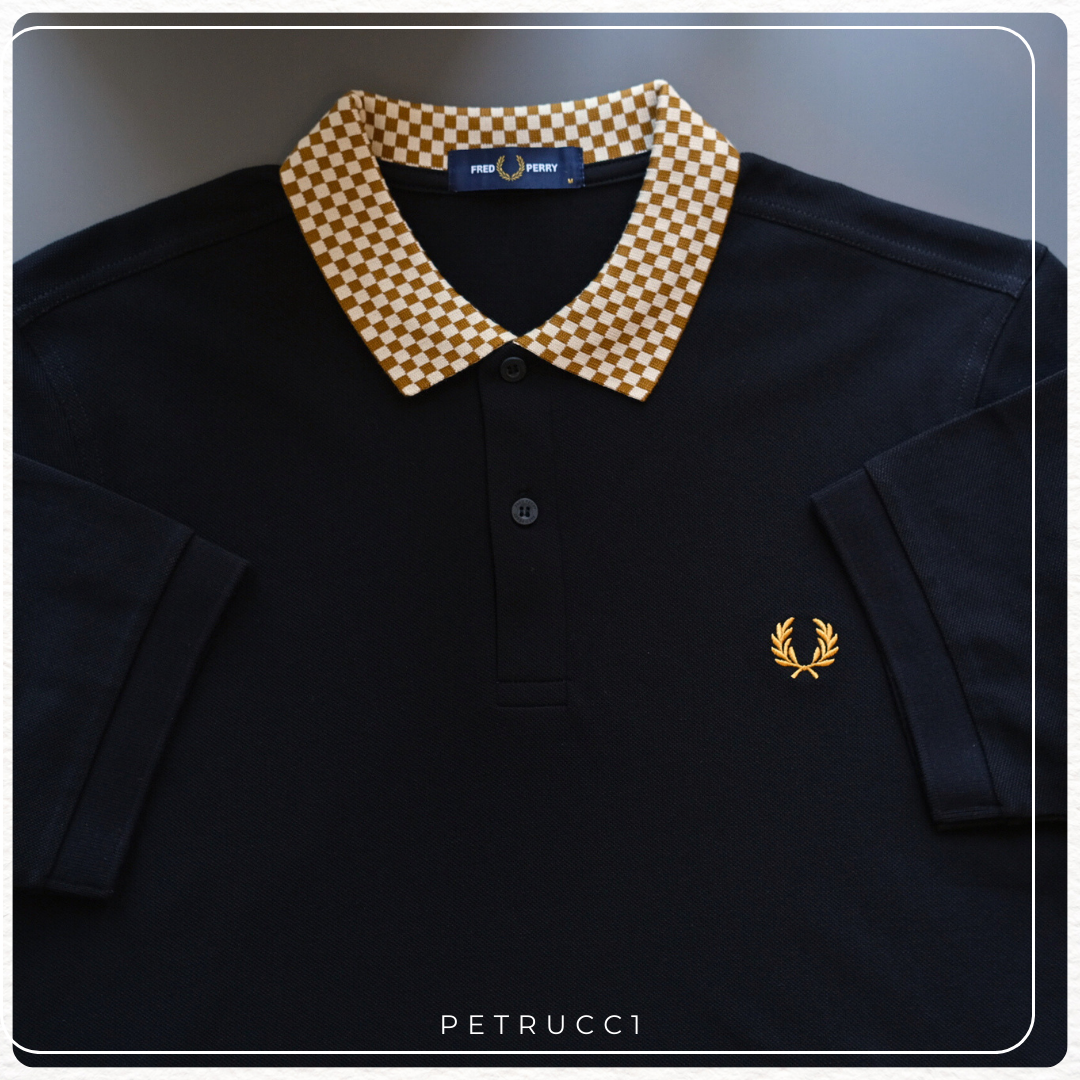 Fred Perry Checquered Collar Polo M6586/102