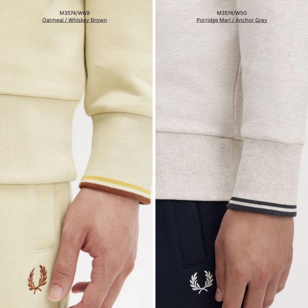 Fred Perry Half Zip Sweater Sweatshirt M3574
