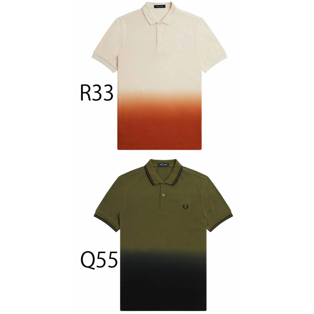 Fred Perry Ombre Twin Tipped Polo Shirt M5674/R33