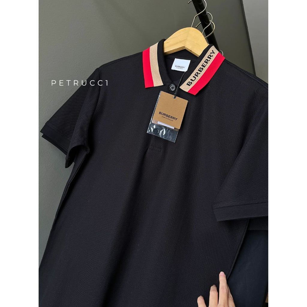 BURBERRY Edney Contrasting Collar Polo Shirt 8039265