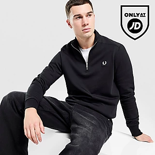 Fred Perry Half Zip Badge Track Jacket SM1163/102