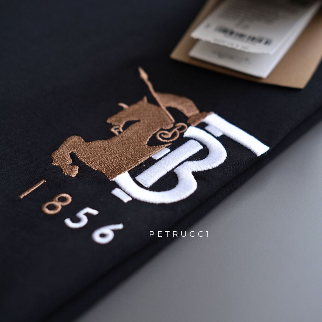 BURBERRY Hesford TB Monogram Embroidery T shirt 8023785