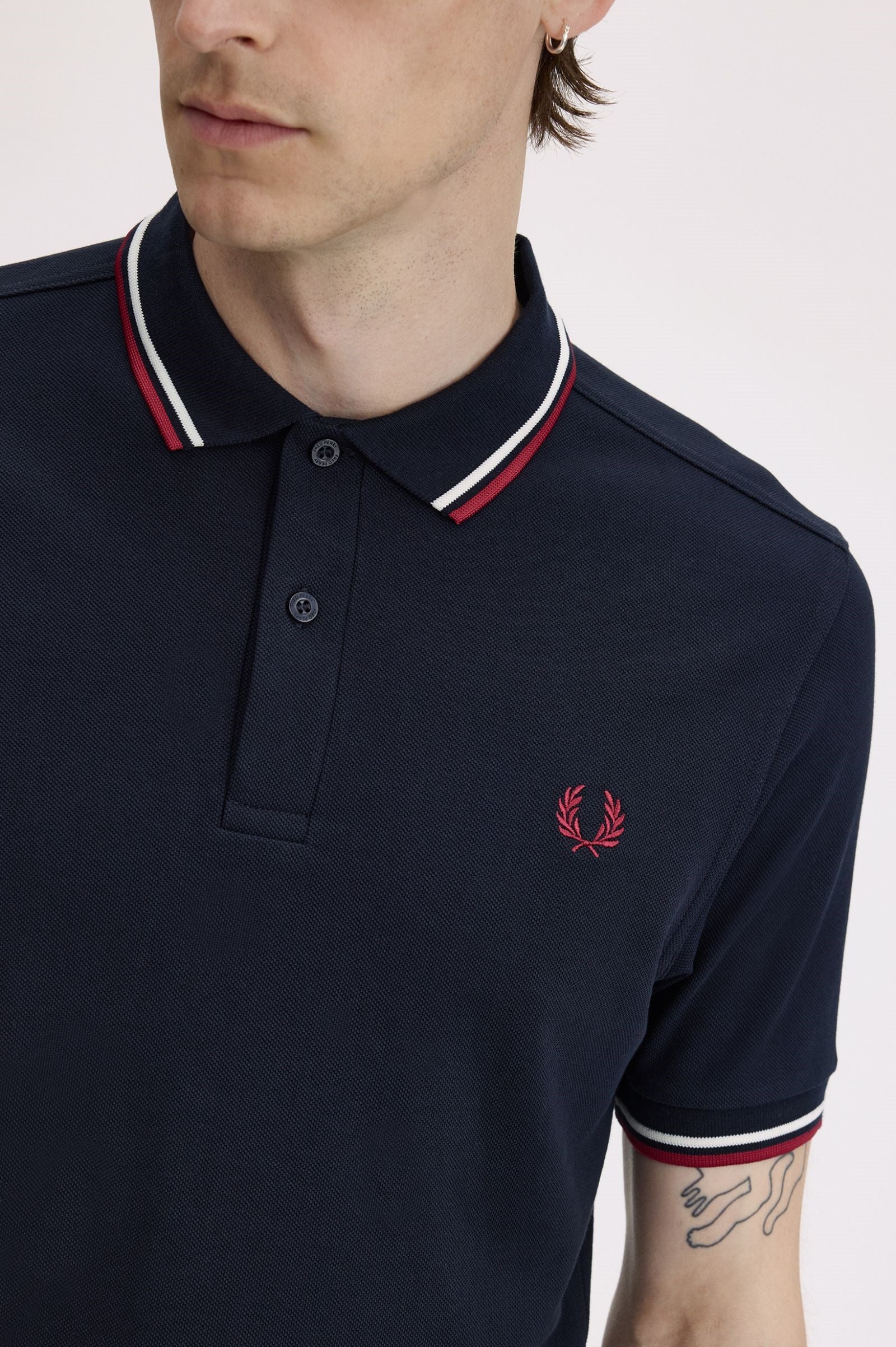 Fred Perry The Twin Tipped Polo Shirt M3600/T55